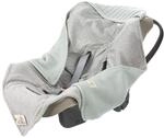 L&Auml;SSIG Baby Strickdecke f&uuml;r Autositz Autositzdecke Einschlagdecke Babyschale 100%