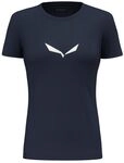 Salewa Solidlogo Dri-Release&reg; Women's T-Shirt T-Shirt Women's Navy Blazer XL