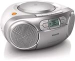 Philips AZ127/12 CD-Soundmachine, CD-Player Tragbar (UKW-Radio, CD,...