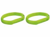 TRIXIE Leuchthalsband für Hunde M-L grün – Leuchtendes Hundehalsband, ideal...
