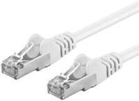 PremiumCord Patchkabel CAT6a S-FTP, RJ45-RJ45, AWG 26/7 10m Farbe Wei&szlig;