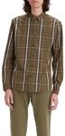 Levi's Herren Sunset 1-Pocket Standard Hemd,Bayan Dark Olive,S