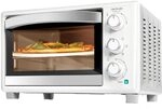 Cecotec Tischofen BakeundToast 2600 White 4Pizza, 26L, 1550W, Inklusive Pietra Pizza