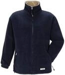 'Planam 346064 Size 3X-Large ''Stream'' Fleece Jacket - Black/Anthracite'