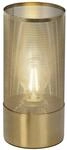 BRILLIANT Lampe Gracian Tischleuchte messing geb&uuml;rstet | 1x A60, E27, 60W, g.f.