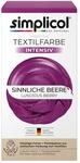 simplicol Textilfarbe intensiv Sinnliche-Beere 1er Pack | Textilfarbe