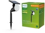 Philips Outdoor Solar Jivix Spotleuchte Spiess 1,4W, Tageslichtsensor, 2700 Kelvin,
