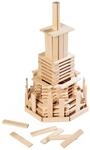 Eichhorn - Holzbaukasten - Holzsteine zum Bauen, inkl. Vorlagen, aus FSC 100%