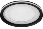 Deckenleuchte Clarino Schwarz/Wei&szlig; max. 18 Watt Deckenlampe