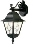 Au&szlig;enwandleuchte Schwarz max. 100 Watt Wandlampe