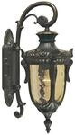 Au&szlig;enwandleuchte Bronzefarben max. 100 Watt Wandlampe