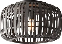 Brilliant DECKENLEUCHTE Woodrow 97167/76 Deckenlampe Schwarz