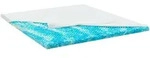 TOPPER 180x200 cm 7-Zonen Matratzenschoner aus Memory Foam
