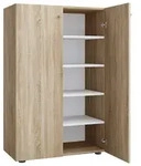 Schuhschrank Lona XL ca.70x110x39cm Eiche Dekor
