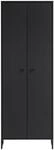 Schuhschrank Janne ca.60,2x169,7x33,5cm Schwarz