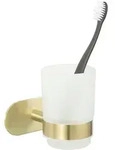 Zahnb&uuml;rstenhalter in Goldfarben