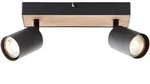 LED SPOT Jello Wood Schwarz/Holz 8/24/15,3 cm