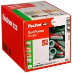 fischer DuoPower 10 x 80, Universald&uuml;bel, leistungsstarker...