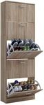 Schuhschrank Sipos XL Eichefarben