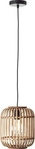 Brilliant PENDELLEUCHTE Woodrow 93777/20 Hellbraun