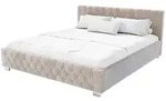 POLSTERBETT Nizza beige 180x200 cm mit Matratze