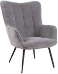 Sessel Uta Grau Cord