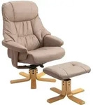 RELAXSESSEL mit Hocker, Fernsehsessel, Polstersessel TV Sessel mit Liegefunktion