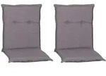 Niedriglehner Auflagen Tanana 2er-Set ca.98x45x8cm Grau