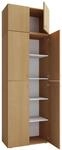 Schuhschrank Lona XXL ca.70x223x39cm Buchefarben