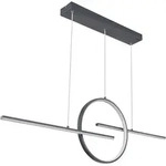 LED-H&auml;ngeleuchte 67121-50G in Graphit max. 50 Watt