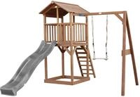 Spielturm Braun/Grau
