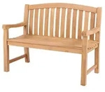 Gartenbank Woodie ca. 120x57x94 cm Teak massiv
