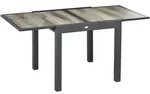 GARTENTISCH, Beige+Grau, Aluminium