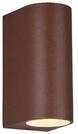 Au&szlig;enwandleuchte Roya Rostfarben max. 35 Watt Wandlampe