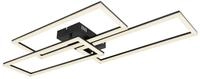 LED-Deckenleuchte Tiny Opal/Schwarz max. 58 Watt Deckenlampe