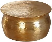 Couchtisch Karam &Oslash; ca. 60 cm Alu Gold