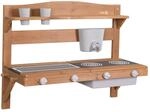 SPIEL- UND MATSCHK&Uuml;CHE zum H&auml;ngen teak