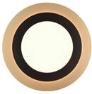 LED-Deckenleuchte Morgan Schwarz/Gold max. 42 Watt Deckenlampe