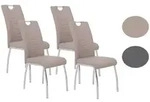 Swingstuhl-Set Andrea Cappucino 4er-Set