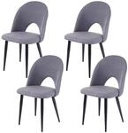 ESSZIMMERSTUHL Grau 4er-Set