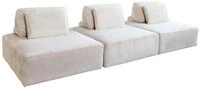 MODULSOFA WIOLO SOFT 3 MODULE 3 KISSEN Cremewei&szlig; Cord