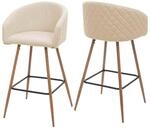 BARHOCKER Beige 2er-Set