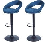 BARHOCKER Petrol 2er-Set