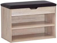 Schuhbank Sofia ca. 60x40 cm Sonoma Eiche