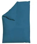 Bettdeckenbezug Woven Satin Blaugrau ca. 135-140x200cm
