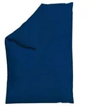 Bettdeckenbezug Woven Satin Dunkelblau ca. 135-140x200cm