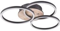 LED-Deckenleuchte Circle Braun max. 27 Watt Deckenlampe