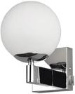 Wandleuchte Kula Wei&szlig;/Chromfarben max. 10 Watt Wandlampe