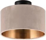Deckenleuchte Julieta Beige/Goldfarben max. 40 Watt Deckenlampe