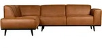 ECKSOFA Statement Cognac S: 210x274cm